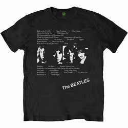 The Beatles - T-shirt ALBUM TRACKS - Adulte (Noir)