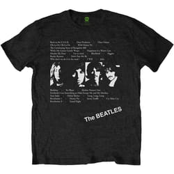The Beatles - T-shirt ALBUM TRACKS - Adulte (Noir)