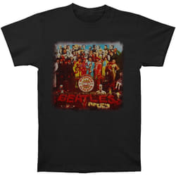 The Beatles - T-shirt SGT PEPPER - Adulte (Noir)