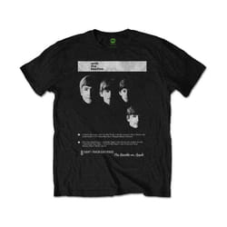 The Beatles - T-shirt TRACK - Adulte (Noir)