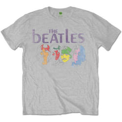 The Beatles - T-shirt ALBUM BACK - Adulte (Gris)