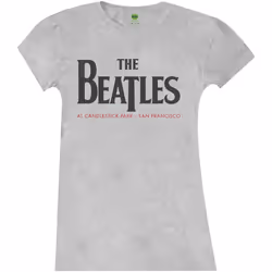 The Beatles - T-shirt CANDLESTICK PARK - Femme (Gris)