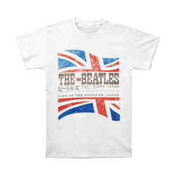 The Beatles - T-shirt BUDOKAN SET LIST - Adulte (Blanc)