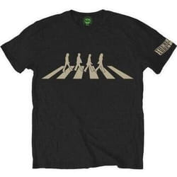 The Beatles - T-shirt ABBEY ROAD - Adulte (Noir)
