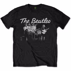 The Beatles - T-shirt LIVE PHOTO - Adulte (Noir)