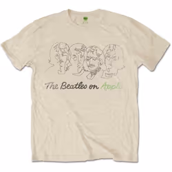 The Beatles - T-shirt ON APPLE - Adulte (Sable)