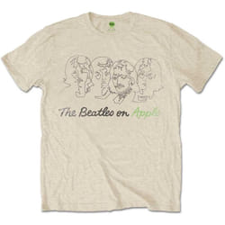 The Beatles - T-shirt ON APPLE - Adulte (Sable)