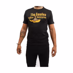 The Beatles - T-shirt YELLOW SUBMARINE NOTHING IS REAL - Adulte (Noir)