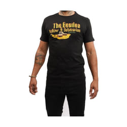 The Beatles - T-shirt YELLOW SUBMARINE NOTHING IS REAL - Adulte (Noir)