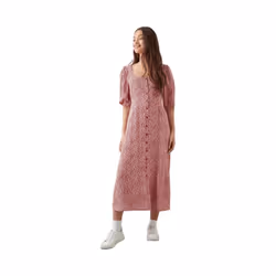 Dorothy Perkins - Robe mi-longue - Femme (Rouge)