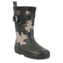 Trespass - Bottes de pluie PUDDLE - Enfant (Vert / Marron / Noir)