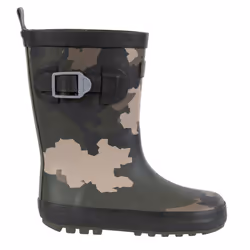 Trespass - Bottes de pluie PUDDLE - Enfant (Vert / Marron / Noir)