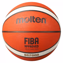 Molten - Ballon de basket BG2000 - Taille Taille 6 (Rouge / Noir)