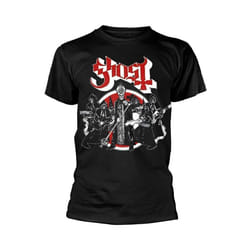 Ghost - T-shirt ROAD TO ROME - Adulte (Noir)