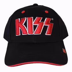 Kiss - Casquette de baseball - Adulte (Noir)