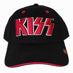 Kiss - Casquette de baseball - Adulte (Noir)