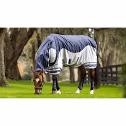 Couverture anti-mouches pour cheval imperméable avec couvre-cou LeMieux Arika Shower-Tek