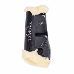 Guêtres de dressage pour cheval avec bord polaire LeMieux Motionflex