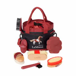 Kit de pansage équitation LeMieux Mini