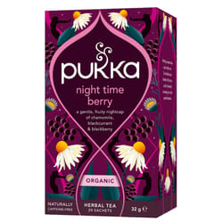 Pukka Thé Infusion Ciel Étoilé Fruits Rouges - Boisson Chaude aux Herbes et Fruits avec 20 Sachets