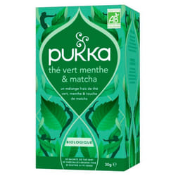 Pukka Thé Vert Menthe & Matcha Bio 20 Sachets