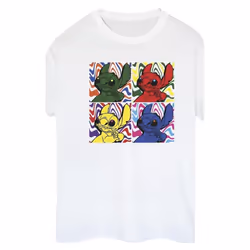 Disney - T-shirt - Femme (Blanc)