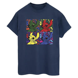 Disney - T-shirt - Femme (Bleu marine)