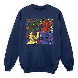 Disney - Sweat - Fille (Bleu marine)
