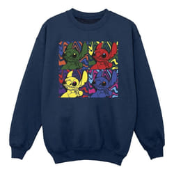 Disney - Sweat - Fille (Bleu marine)