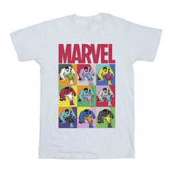 Marvel - T-shirt - Fille (Blanc)