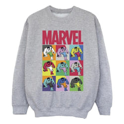 Marvel - Sweat - Fille (Gris chiné)