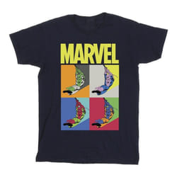Marvel - T-shirt - Homme (Bleu marine)