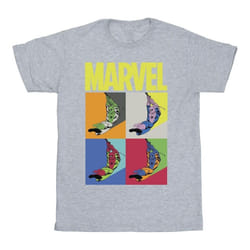 Marvel - T-shirt - Garçon (Gris chiné)