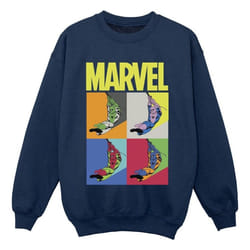 Marvel - Sweat - Garçon (Bleu marine)