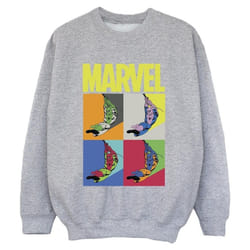 Marvel - Sweat - Garçon (Gris chiné)