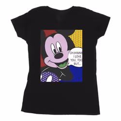 Disney - T-shirt OH - Femme (Noir)