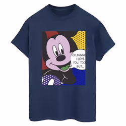 Disney - T-shirt OH - Femme (Bleu marine)