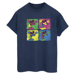Disney - T-shirt - Femme (Bleu marine)