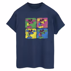 Disney - T-shirt - Femme (Bleu marine)