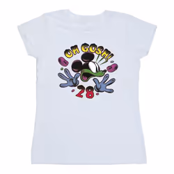 Disney - T-shirt OH GOSH - Femme (Blanc)