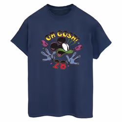 Disney - T-shirt OH GOSH - Femme (Bleu marine)