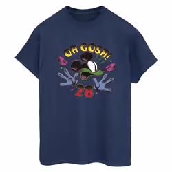 Disney - T-shirt OH GOSH - Femme (Bleu marine)