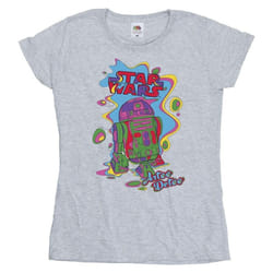 Star Wars - T-shirt - Femme (Gris chiné)