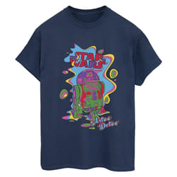 Star Wars - T-shirt - Femme (Bleu marine)