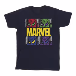 Marvel - T-shirt - Homme (Bleu marine)
