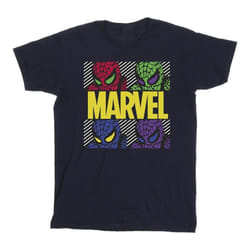 Marvel - T-shirt - Homme (Bleu marine)