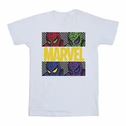 Marvel - T-shirt - Garçon (Blanc)