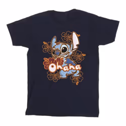 Disney - T-shirt OHANA - Homme (Bleu marine)
