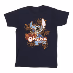 Disney - T-shirt OHANA - Homme (Bleu marine)