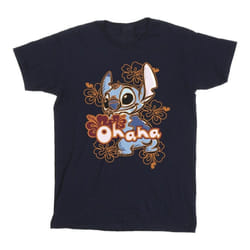 Disney - T-shirt OHANA - Homme (Bleu marine)